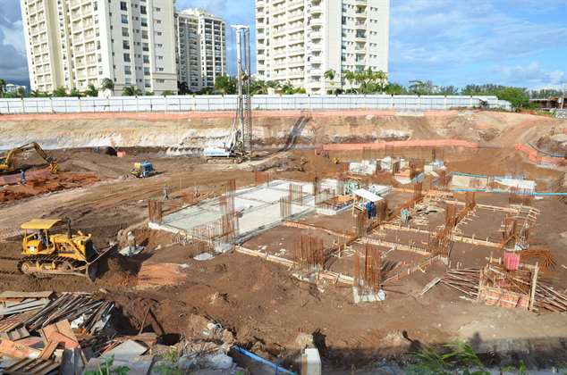 Início das obras | Riserva Golf Vista Mare Residenziale – Apartamento	na  Barra da Tijuca - Rio de Janeiro - Rio de Janeiro
